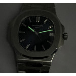 Nautilus 5711 1:1 Best Edition 40th Anniversary Blue Dial SS Bracelet A324 Super Clone V2 3KF