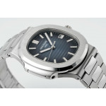 Nautilus 5811 1:1 Best Edition Blue Textured Dial SS Bracelet 3KF PP330