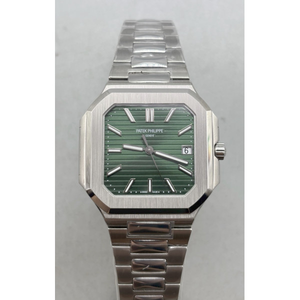 Cubitus 5821/1A SS Green Dial on Braelet TWF MY9015 Mod