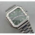 Cubitus 5821/1A SS Green Dial on Braelet TWF MY9015 Mod