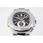 Nautilus 5980 SS Best Edition Black Dial on SS Bracelet PPF A28-520