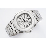 Nautilus 5980 SS Best Edition White Dial on SS Bracelet PPF A28-520