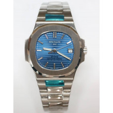 Nautilus 5711 1:1 Best Edition 40th Anniversary Blue Dial SS Bracelet A324 Super Clone BP