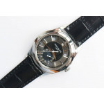 Annual Calendar 5205G Best Edition Gray Dial Black Leather Strap A324 KMF