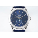 Annual Calendar Moonphase 5396 SS 1:1 Best Edition Blue Dial Leather Strap PPF A324