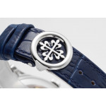 Annual Calendar Moonphase 5396 SS 1:1 Best Edition Blue Dial Leather Strap PPF A324