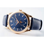 Annual Calendar Moonphase 5396 RG 1:1 Best Edition Blue Dial T Crystal Markers Leather Strap PPF A324