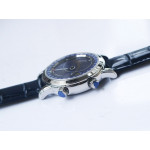 Grand Complications 6102P Moon SS Blue Dial Blue Leather Strap A240 TWF