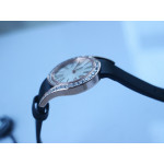 Limelight Gala G0A45361 32mm RG 1:1 Best Edition Silver Dial Black Fabric Strap Siwss Quartz ZF