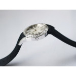 Limelight Gala G0A38160 32mm SS 1:1 Best Edition Silver Dial Black Fabric Strap Siwss Quartz ZF