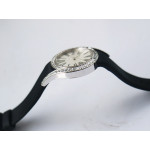 Limelight Gala G0A38160 32mm SS 1:1 Best Edition Silver Dial Black Fabric Strap Siwss Quartz ZF