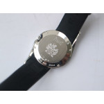 Limelight Gala G0A38160 32mm SS 1:1 Best Edition Silver Dial Black Fabric Strap Siwss Quartz ZF