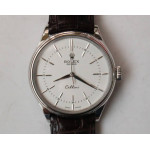 Cellini Time 50509 SS White Dial Leather GMF Asia 3132