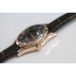 Cellini Time 50509 RG Black Dial Diamonds Marker Leather GMF Asia 3132