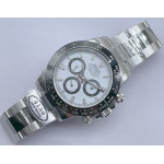 Daytona 116500 Ceramic Bezel 1:1 Best Edition 904L SS Case and Bracelet White Dial Clean SA4130