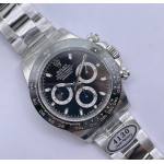 Daytona 116500 Ceramic Bezel 1:1 Best Edition 904L SS Case and Bracelet Black Dial Clean SA4130