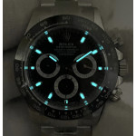 Daytona 116500 Ceramic Bezel 1:1 Best Edition 904L SS Case and Bracelet Black Dial Clean SA4130