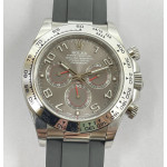 Daytona 116509 1:1 Best Edition 904L SS Case Gray Dial on Rubber Strap Clean SA4130 V2