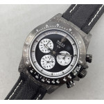 Daytona DIW Paul Newman Black Carbon Case Black dial Nylon Strap N6F SA4130