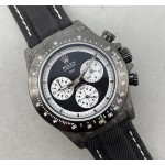 Daytona DIW Paul Newman Black Carbon Case Black dial Nylon Strap N6F SA4130