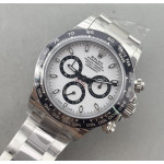 Daytona 116500 Ceramic Bezel 1:1 Best Edition 904L SS Case and Bracelet White Dial VSF DD4130