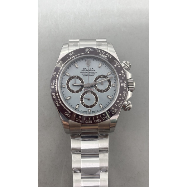 Daytona 116506 Gain Weight 1:1 Best Edition Ice Blue Dial Stick Marker On Oyster Bracelet VSF DD4130