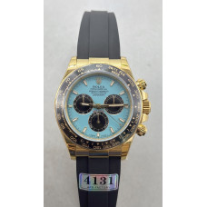 Daytona 126518 Gain Weight 1:1 Best Edition Tiffany Turquoise Blue Dial Sticks Markers on Oysterflex Strap APSF SH4131