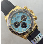 Daytona 126518 Gain Weight 1:1 Best Edition Tiffany Turquoise Blue Dial Sticks Markers on Oysterflex Strap APSF SH4131