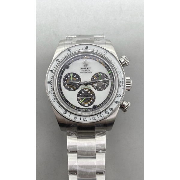 Daytona Artisans 40mm SS/SS White Dial Bracelet ADGF A4802