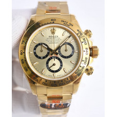 Daytona 126508 YG 1:1 Best Edition Gold Dial on YG Bracelet QF SH4131 V6 (Gain Weight）