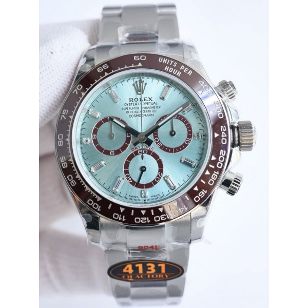 Daytona 126506 1:1 Best Edition Ice Blue Dial Crystal Marker on SS/YG Bracelet QF SH4131 V6 (Gain Weight）