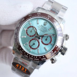 Daytona 126506 1:1 Best Edition Ice Blue Dial Crystal Marker on SS/YG Bracelet QF SH4131 V6 (Gain Weight）