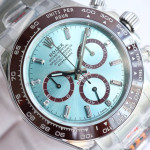 Daytona 126506 1:1 Best Edition Ice Blue Dial Crystal Marker on SS/YG Bracelet QF SH4131 V6 (Gain Weight）