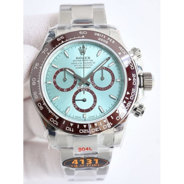 Daytona 126506 1:1 Best Edition Ice Blue Dial Stick Marker on SS/YG Bracelet QF SH4131 V6 (Gain Weight）