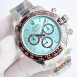 Daytona 126506 1:1 Best Edition Ice Blue Dial Stick Marker on SS/YG Bracelet QF SH4131 V6 (Gain Weight）