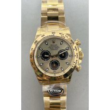 Daytona 116508 YG 1:1 Best Edition 904L SS Case and Bracelet Gold Sticks Dial BTF SA4130