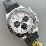 Daytona 116519 1:1 Best Edition Meteorite Dial on Oysterflex Rubber Strap Gold Factory SA4130