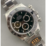 Daytona 126500 1:1 Best Edition 904L Steel Black Dial on SS Bracelet QF SH4131