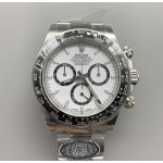 2023 Daytona 126500 1:1 Best Edition 904L Steel White Dial on SS Bracelet Clean SH4131