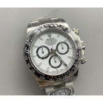 2023 Daytona 126500 1:1 Best Edition 904L Steel White Dial on SS Bracelet Clean SH4131