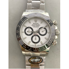 Daytona 116500LN 1:1 Best Edition 904L SS Case and Bracelet White Dial BTF SA4130