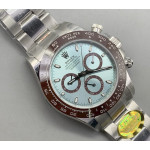 Daytona 116506 Brown Ceramic 1:1 Best Edition Ice Blue Dial SS Bracelet NF SA4130