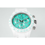 Daytona AET 1:1 Best Edition Biscay Green Dial White Nano Ceramic Case and Bracelet ZF SH4130 