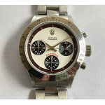 Daytona 6263 SS Bezel White Dial Bracelet Asian Venus 75