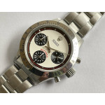 Daytona 6263 SS Bezel White Dial Bracelet Asian Venus 75