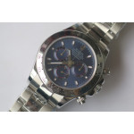 Daytona 116509 1:1 Best Edition SS Bezel Blue Dial SS Bracelet BP A7750