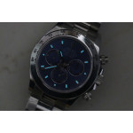 Daytona 116509 1:1 Best Edition SS Bezel Blue Dial SS Bracelet BP A7750