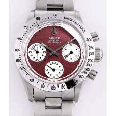 Daytona 6263 SS Bezel SS Case Red Dial Asian 7750