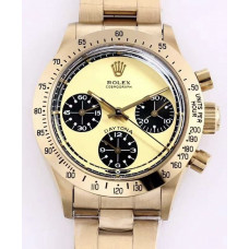 Daytona 6263 SS Bezel YG Case Gold Dial Asian 7750