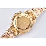 Daytona 116508 904L YG Case Gold Dial Stick Mark Bracelet Clean A4130